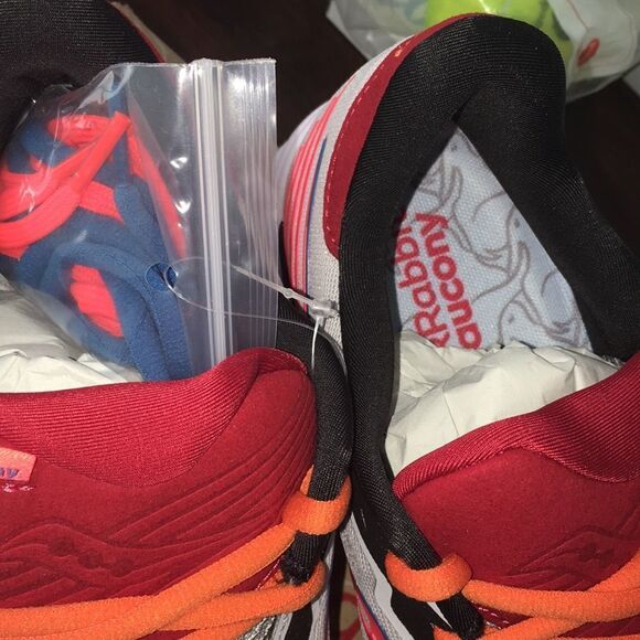 New Jackalope Gray Rouge Jack Rabbit RIDE 14 Running Marathon Glow Trim Shoes - Picture 2 of 10